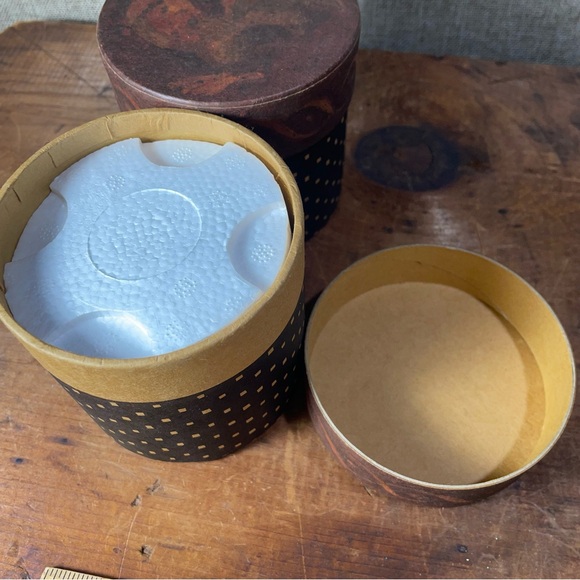 Primitives Roosters decorative boxes vintage - Picture 5 of 6